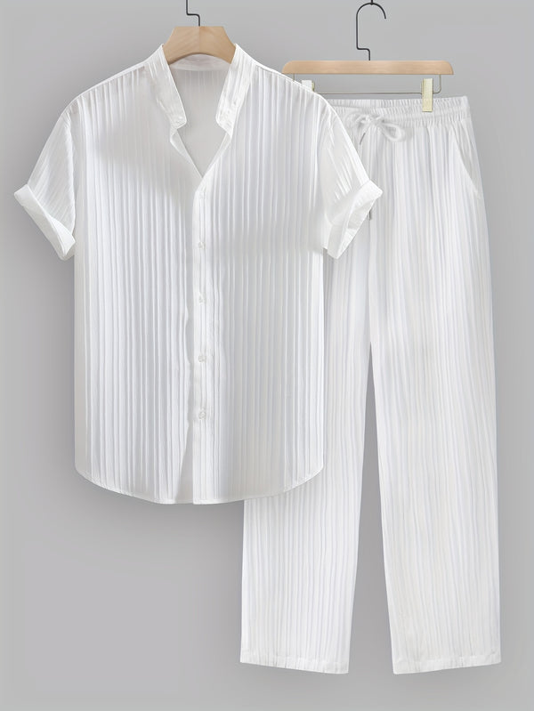 SHORT SLEEVE SUMMER SET FOR MEN — alt view