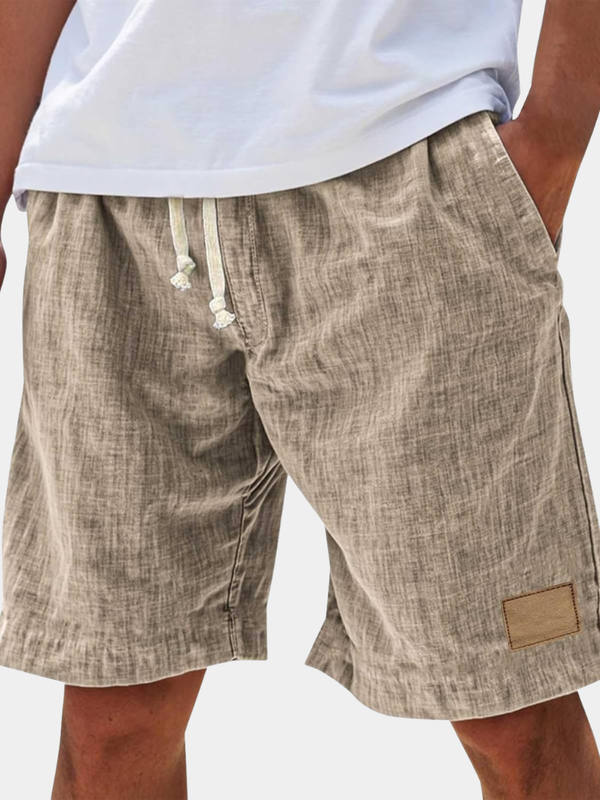 RELAXED COTTON SHORTS FOR MEN