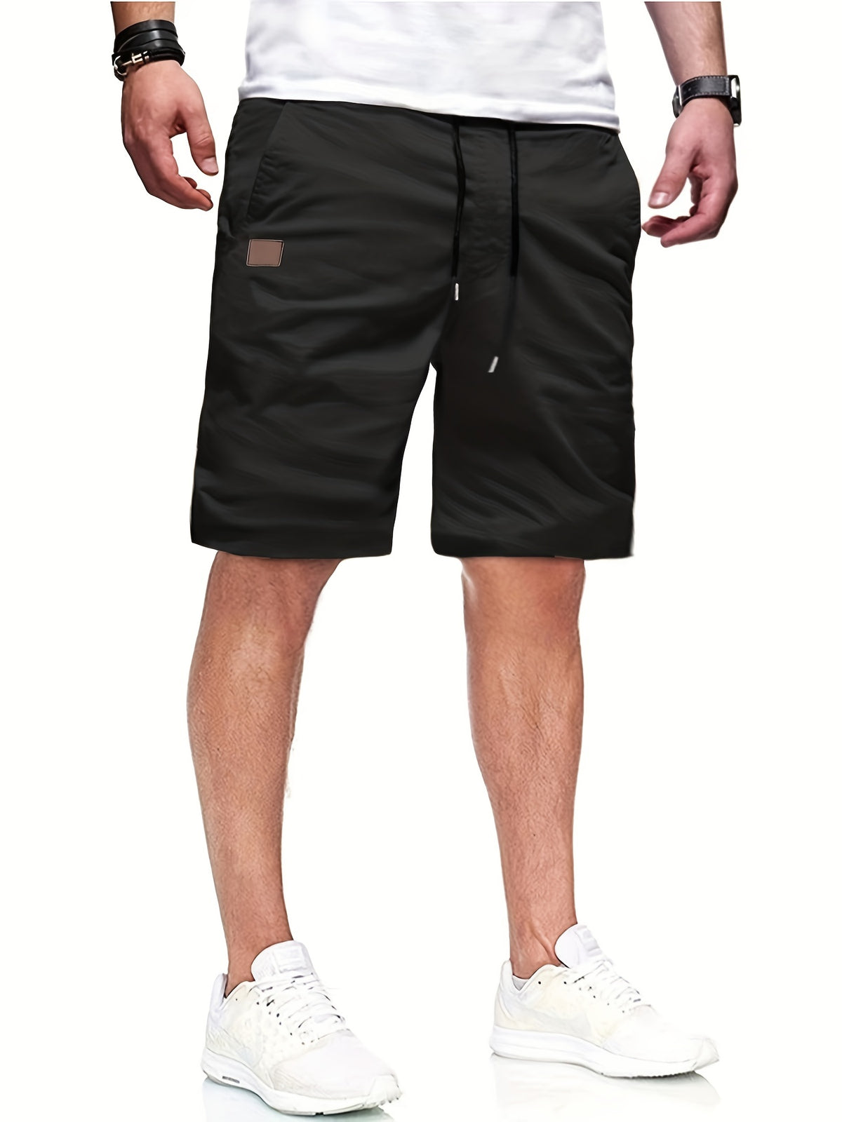 PATCH CARGO SHORTS FOR MEN