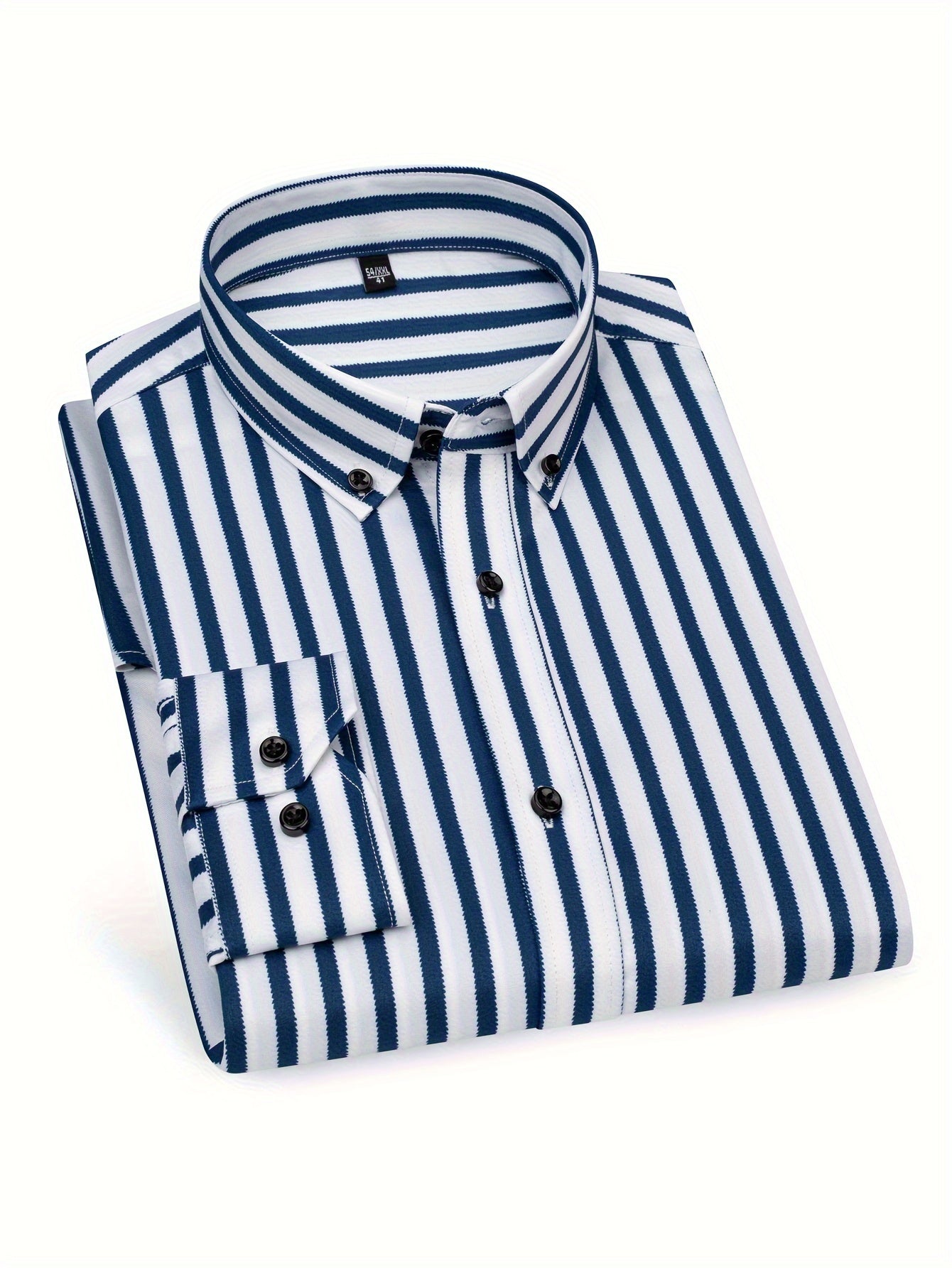 STRIPED SLIM SHIRT FOR MEN