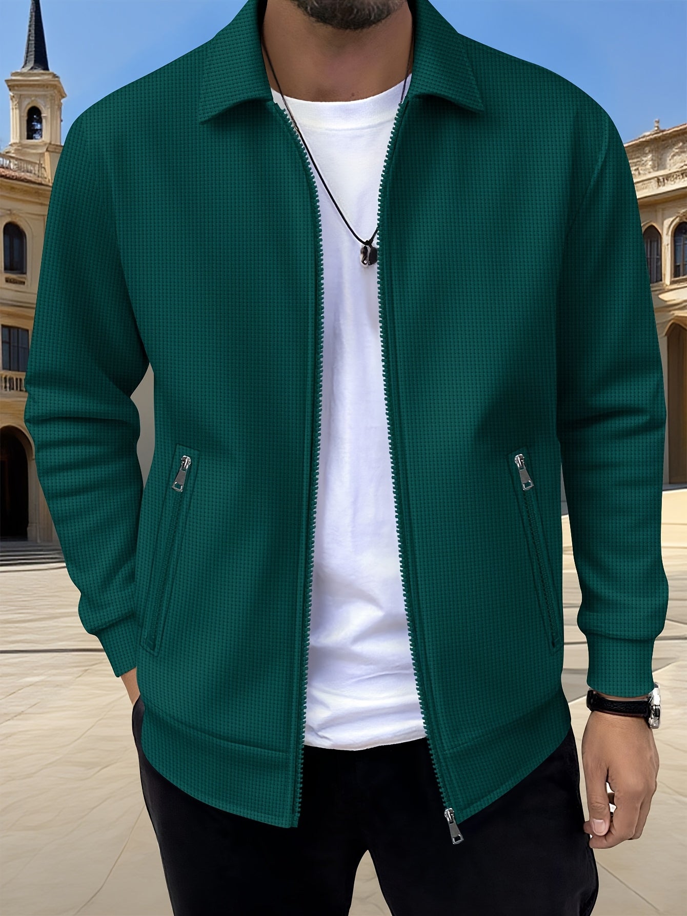 ZIPPER JACKET FOR MEN