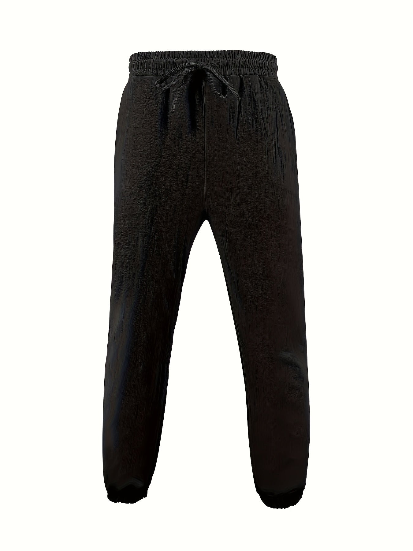 LINEN DRAWSTRING TROUSERS FOR MEN