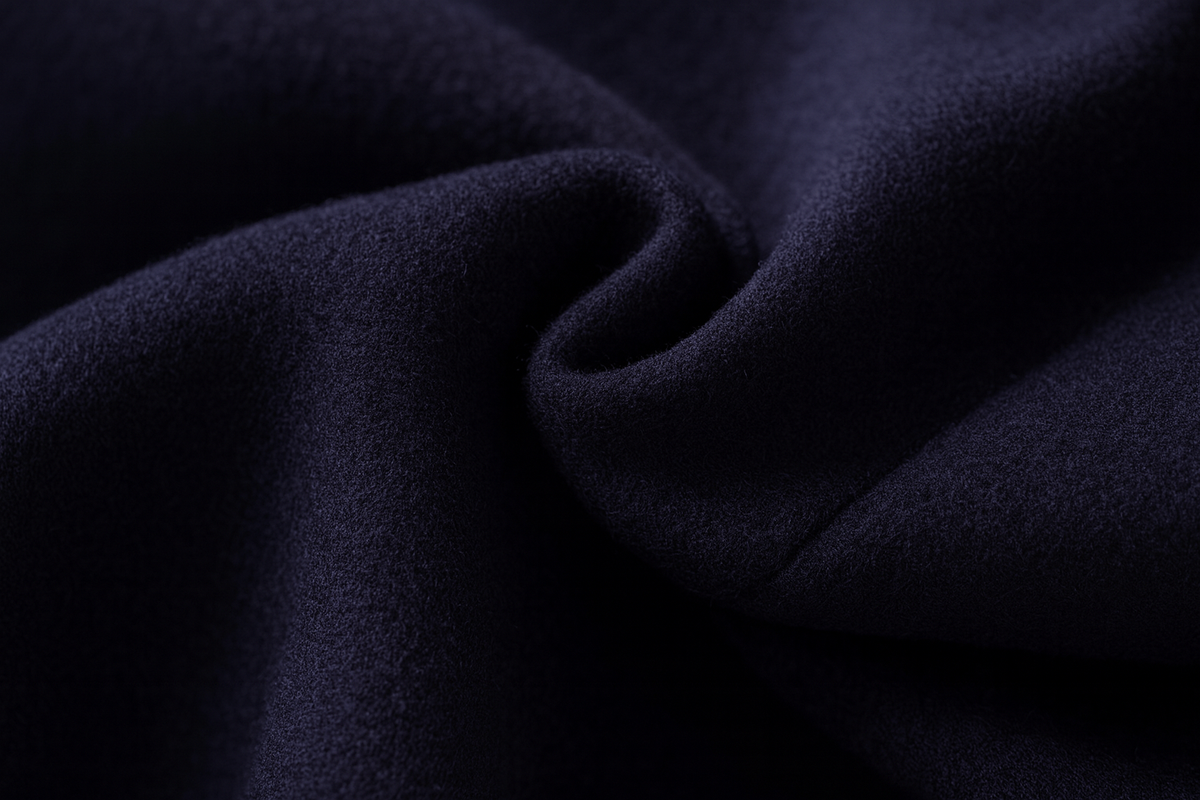 COLORBLOCK WOOL OVERCOAT FOR MEN