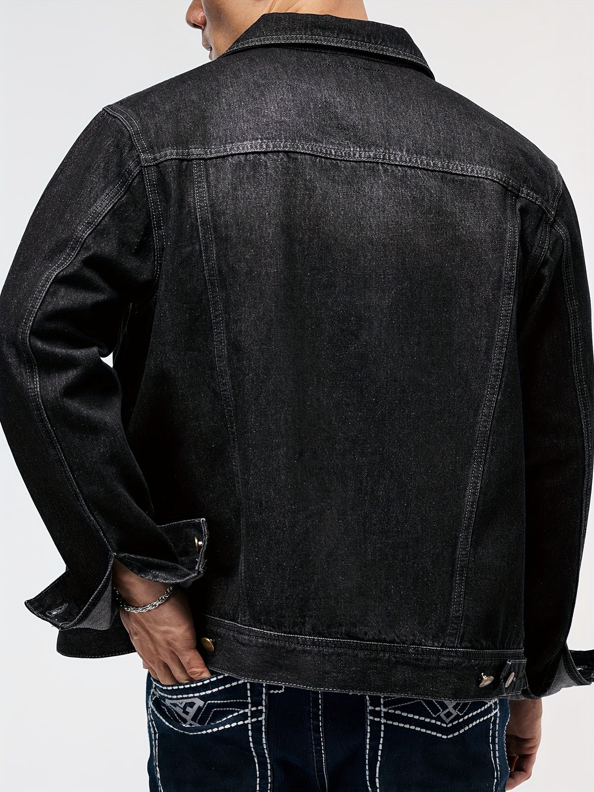DENIM TRUCKER JACKET FOR MEN