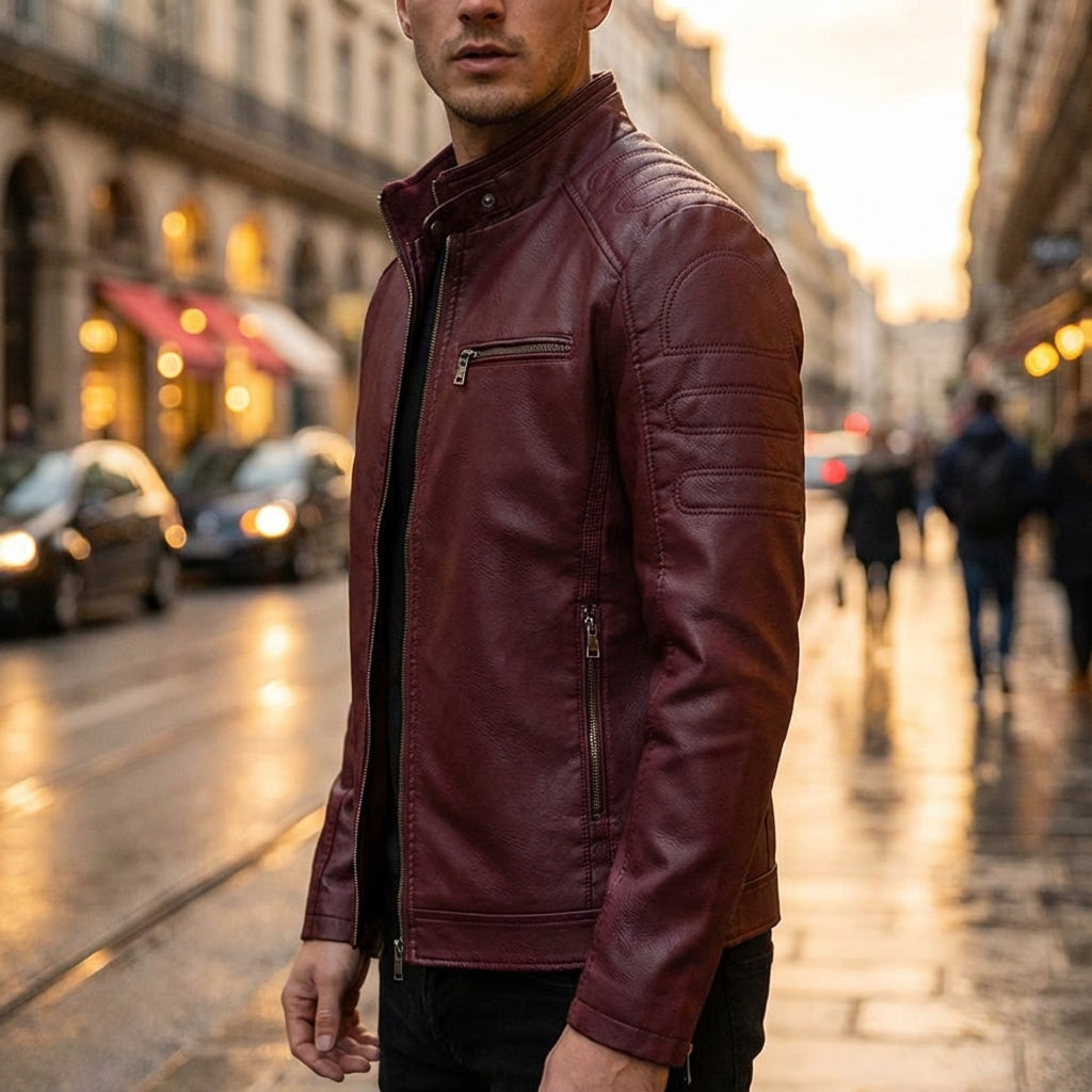 WENTWORTH LONDON | MOTO STYLE JACKET FOR MEN