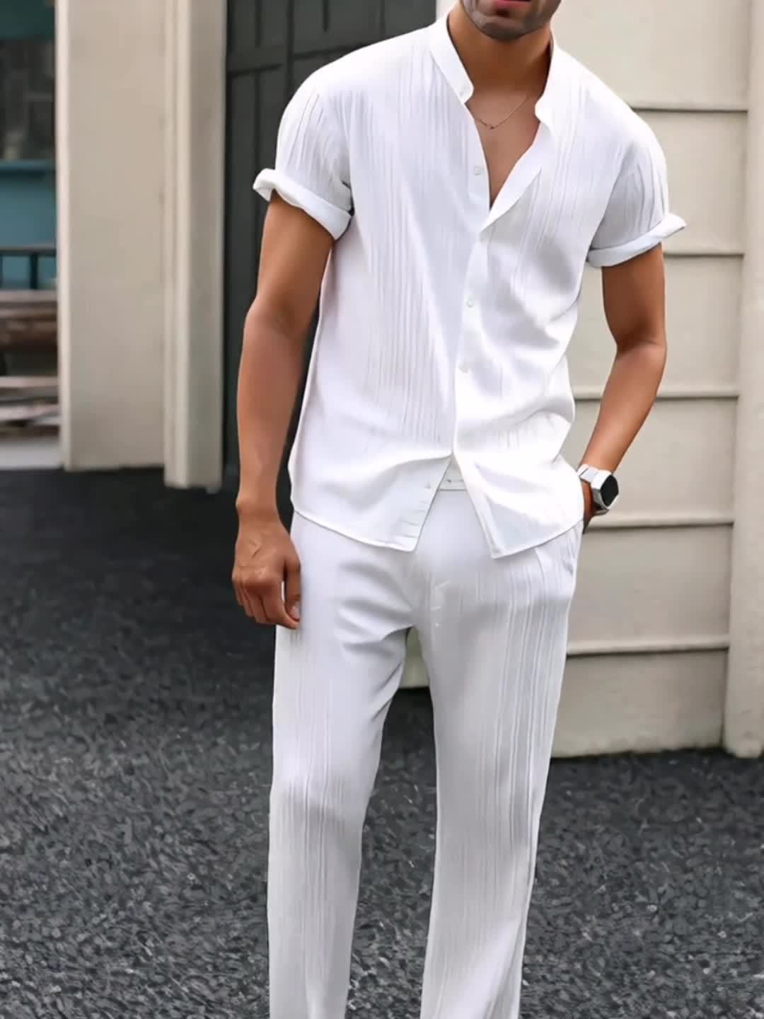 SHORT SLEEVE SUMMER SET FOR MEN