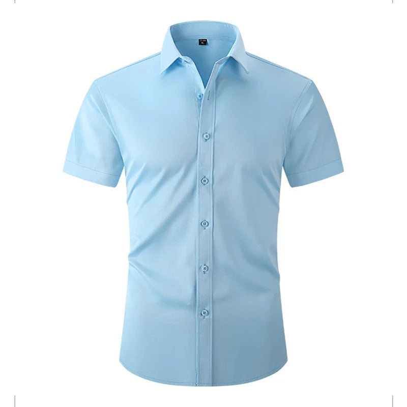 SLIM FIT SHORT SLEEVE SHIRT FOR MEN