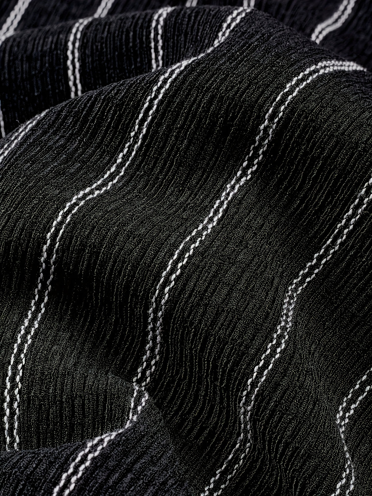STRIPED KNIT HENLEY FOR MEN