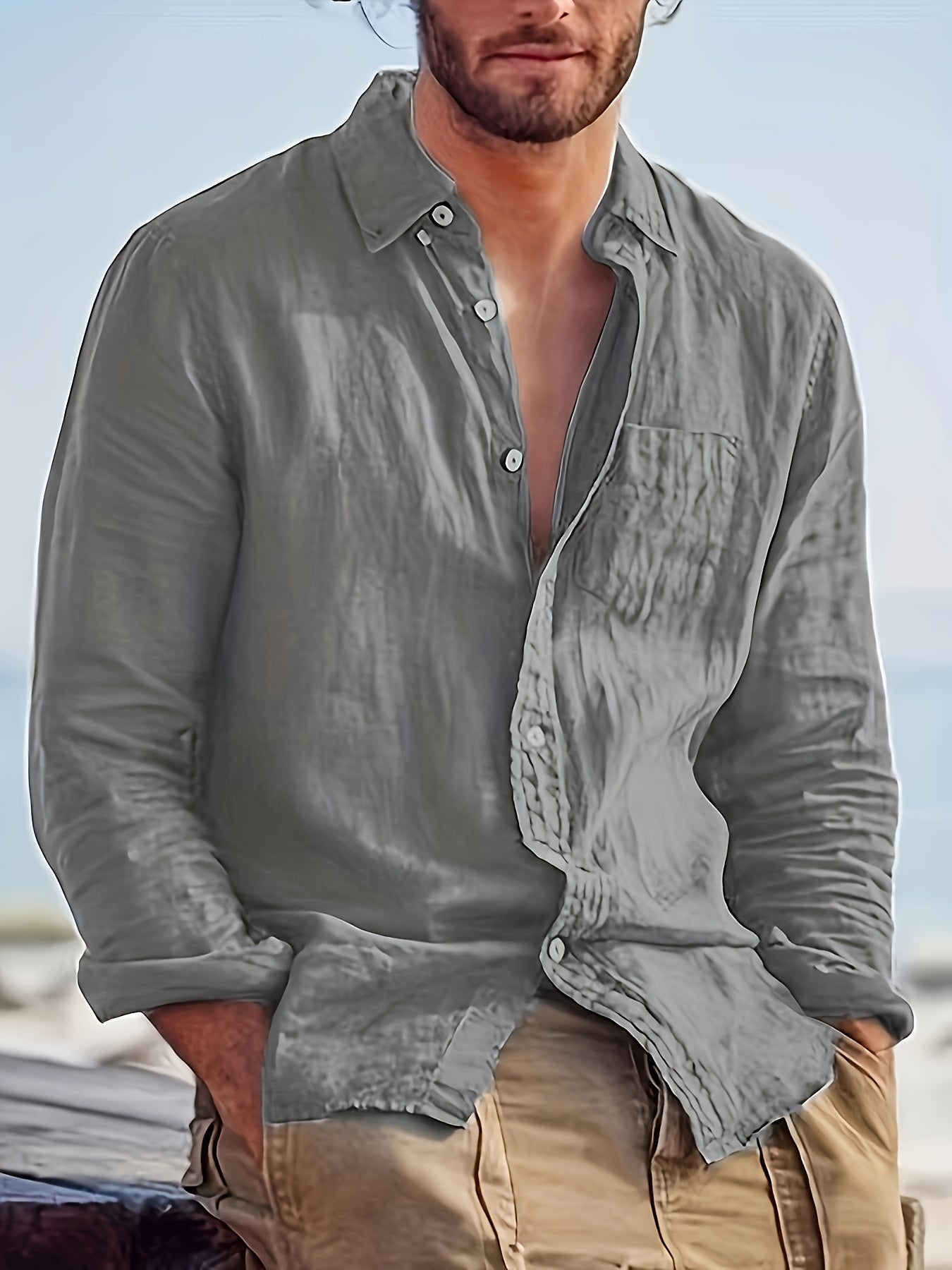 SPRING AUTUMN SHIRT FOR MEN