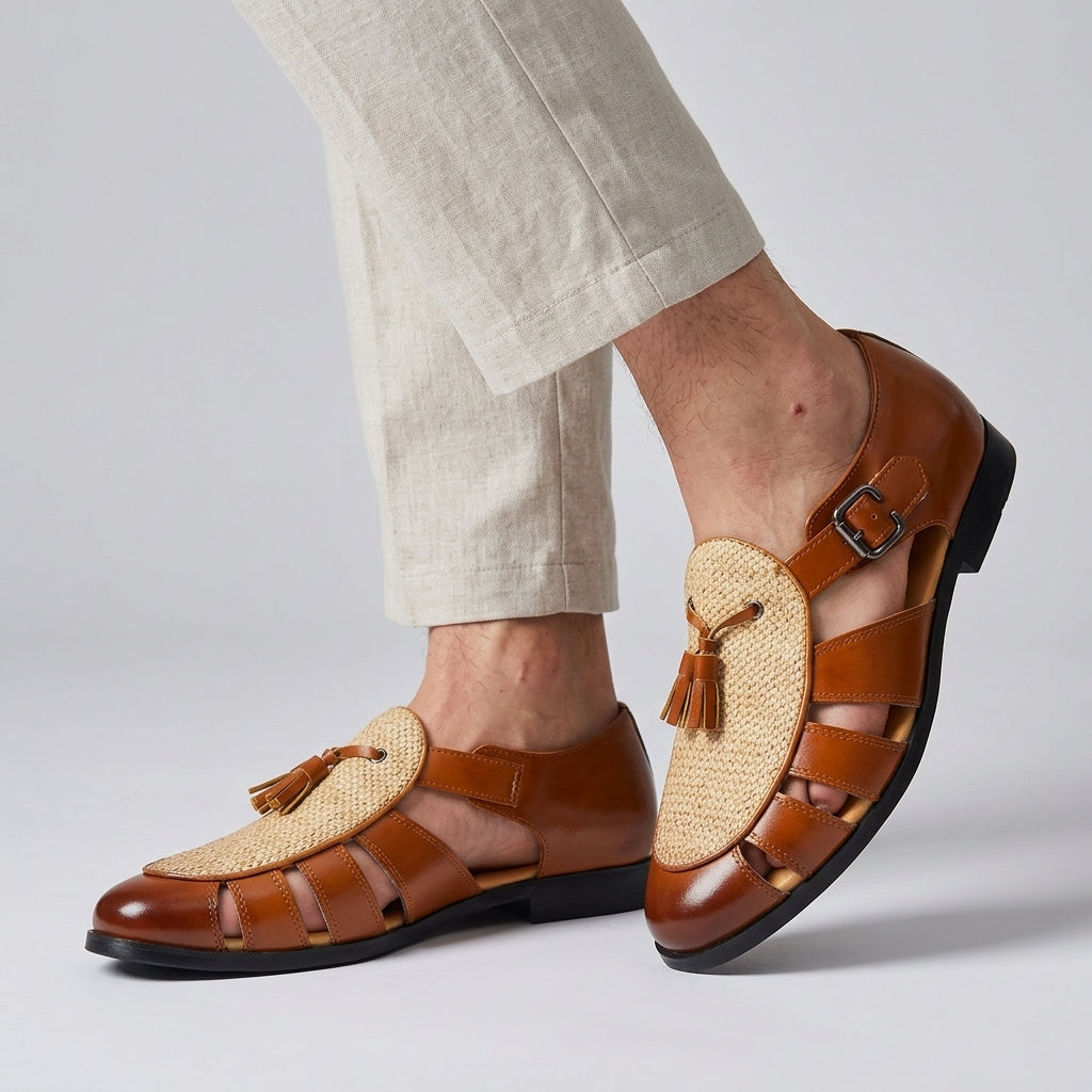 CLOSED-TOE SANDALS FOR MEN