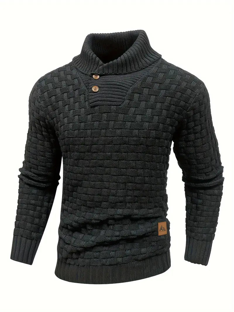 WARM KNIT SWEATER FOR MEN