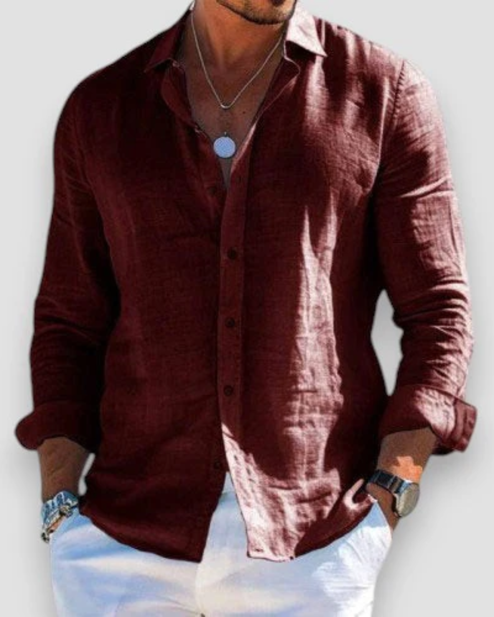 TAILORED CASUAL SHIRT FOR MEN