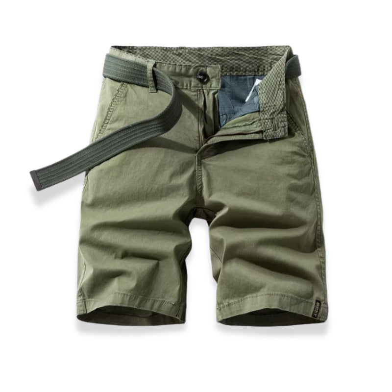 COTTON TWILL SHORTS FOR MEN