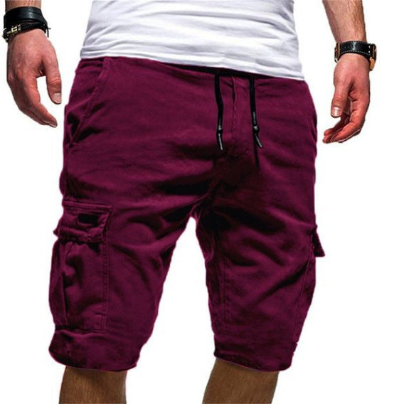 MULTI-POCKET CARGO SHORTS FOR MEN