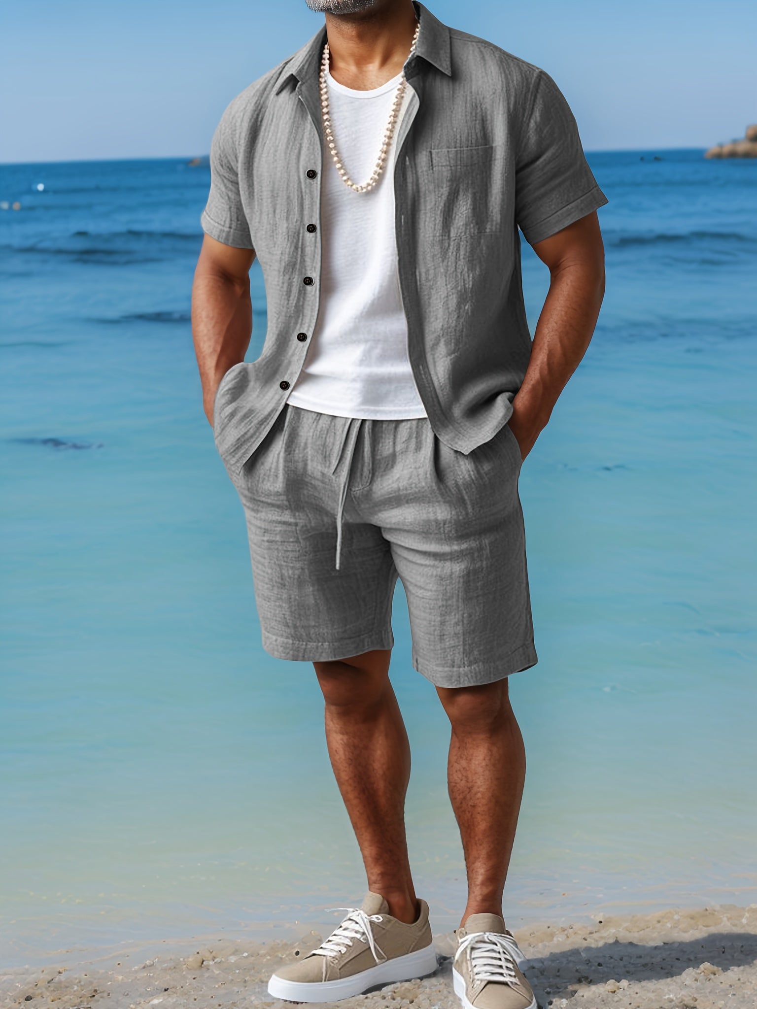 BOHO SHORT SET FOR MEN