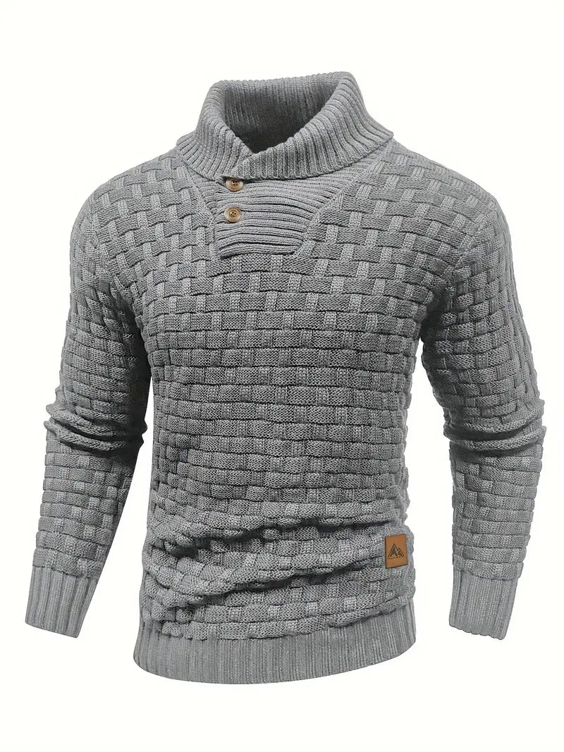 WARM KNIT SWEATER FOR MEN