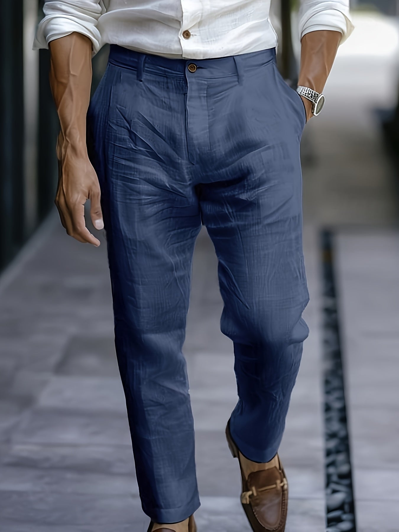 POCKETED TROUSERS FOR MEN