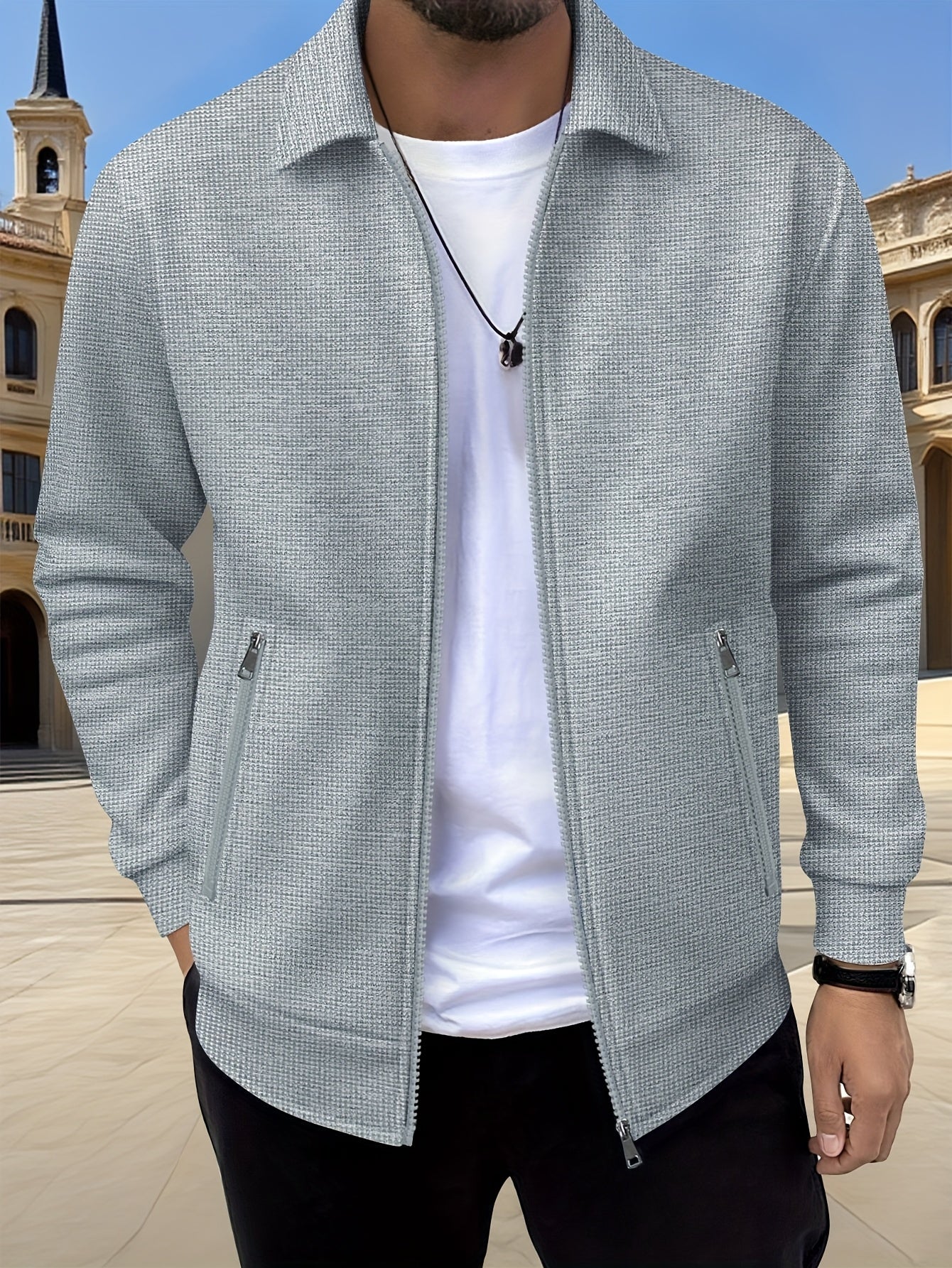 ZIPPER JACKET FOR MEN