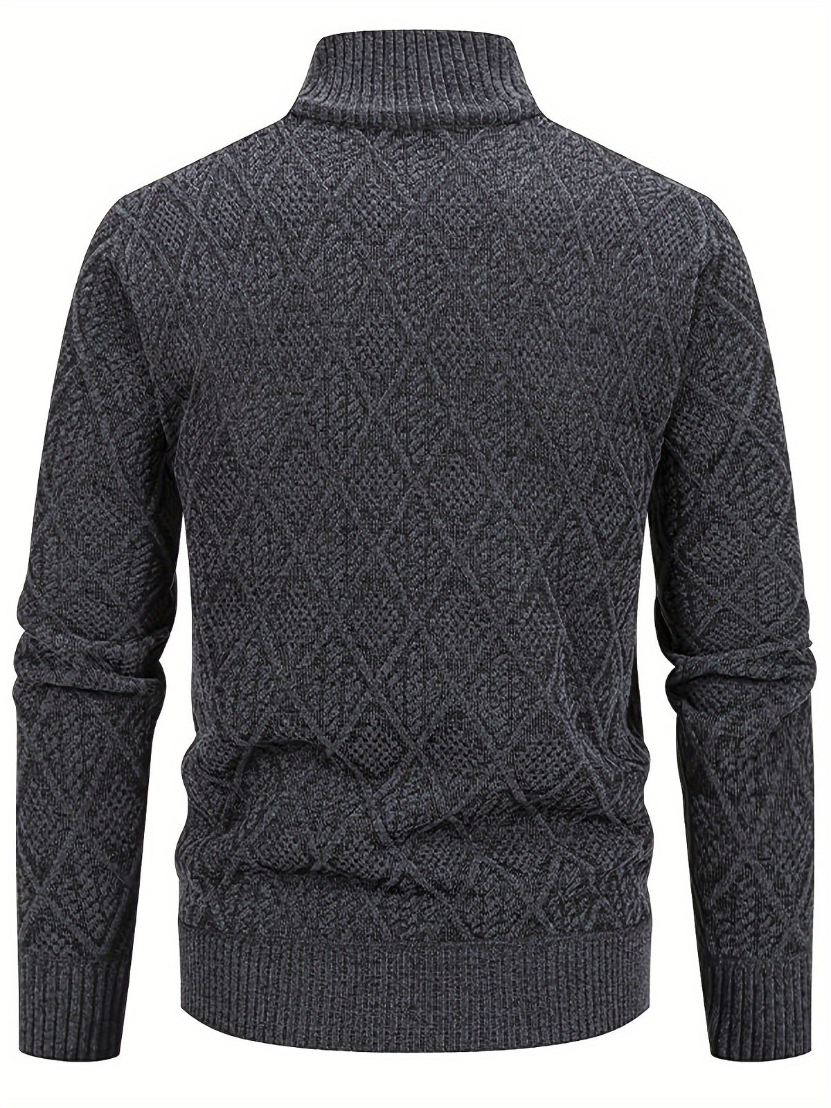 GEOMETRIC KNIT CARDIGAN FOR MEN