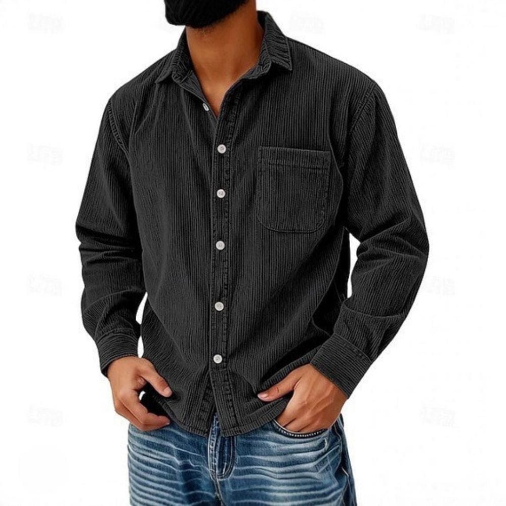 WENTWORTH LONDON | CORDUROY BUTTONED SHIRT FOR MEN