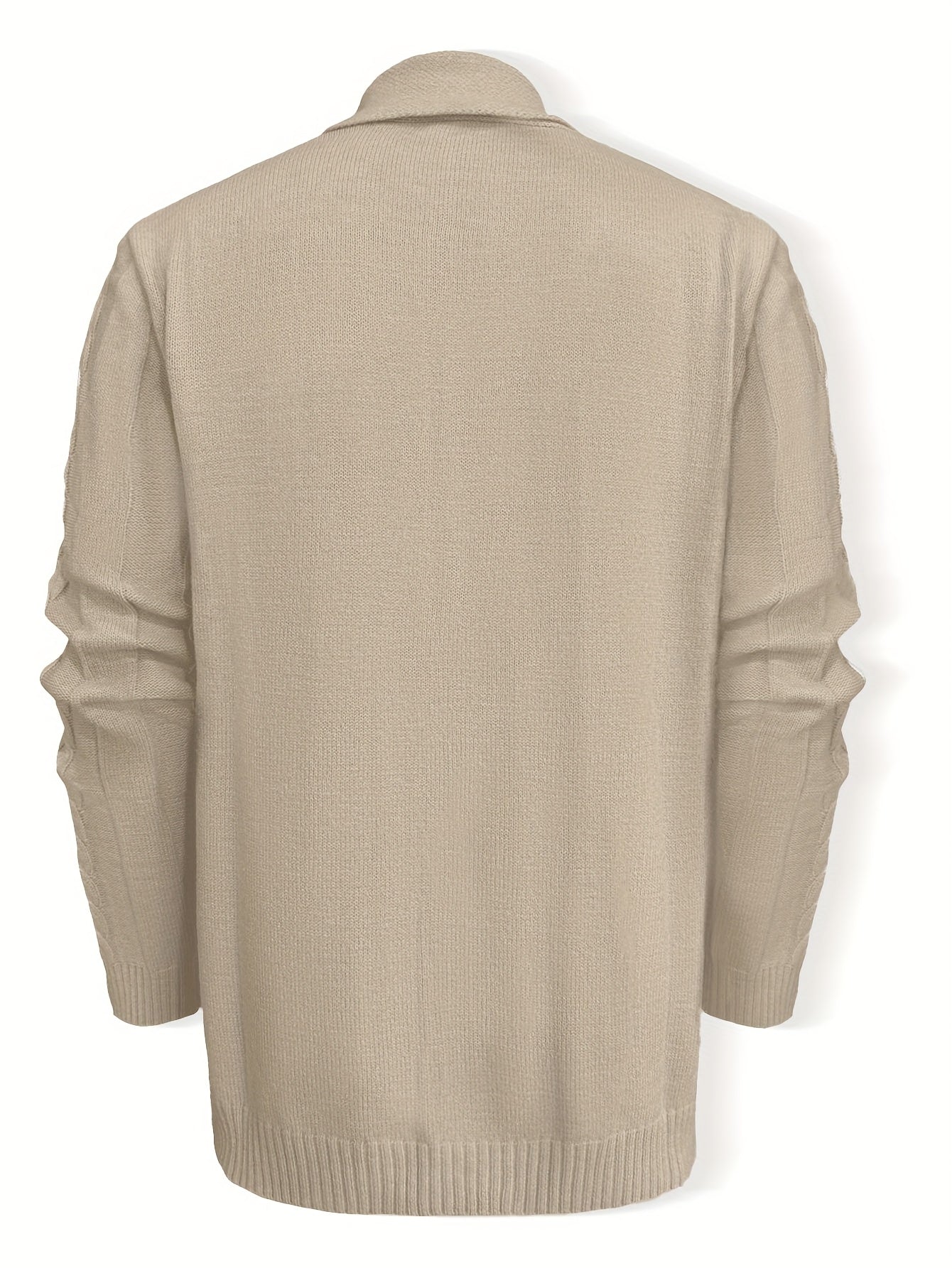 TEXTURED KNIT CARDIGAN FOR MEN
