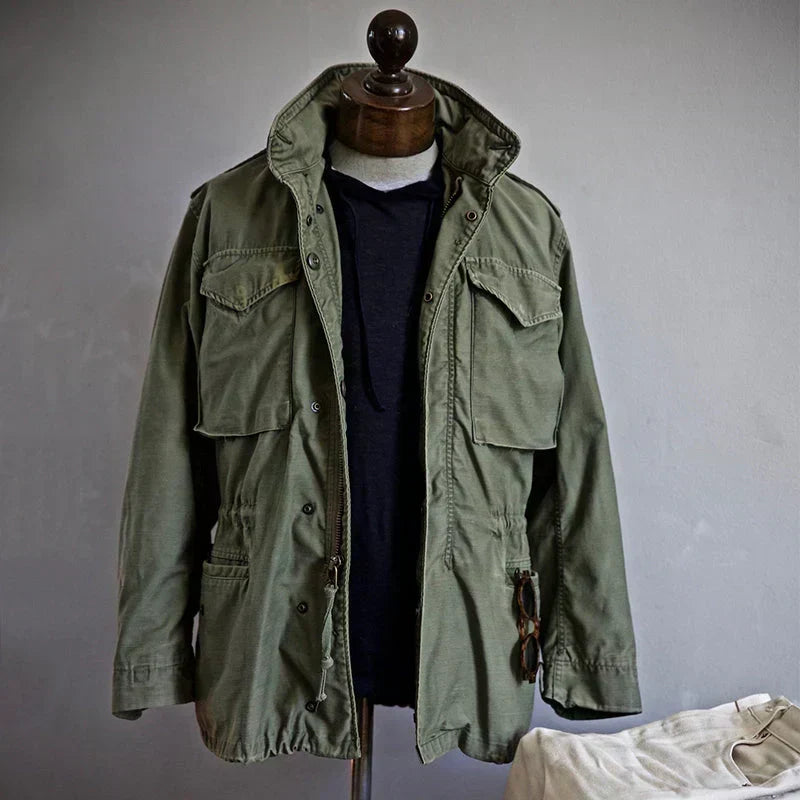 MILITARY STYLE FIELD JACKET FOR MEN