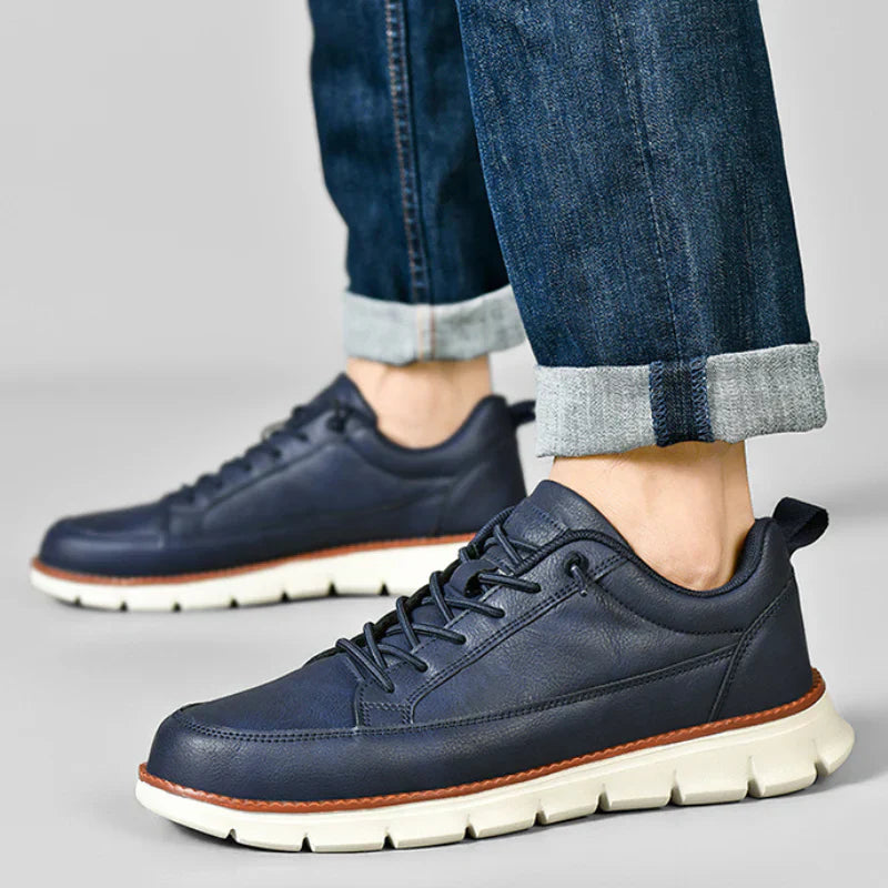 WENTWORTH LONDON | LEATHER SNEAKERS WITH SUPPORT