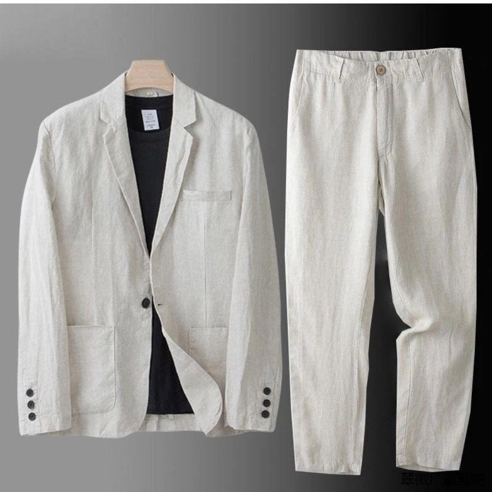 LINEN TWO PIECE SET FOR MEN