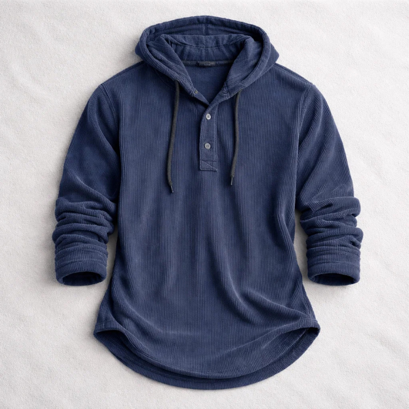WENTWORTH LONDON | CORDUROY HOODIE FOR MEN