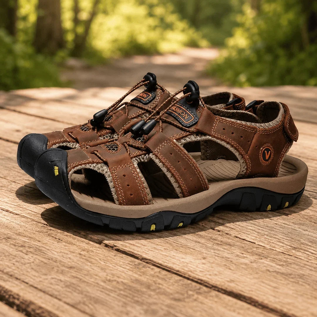 ERGONOMIC CLOSED TOE SANDALS FOR MEN