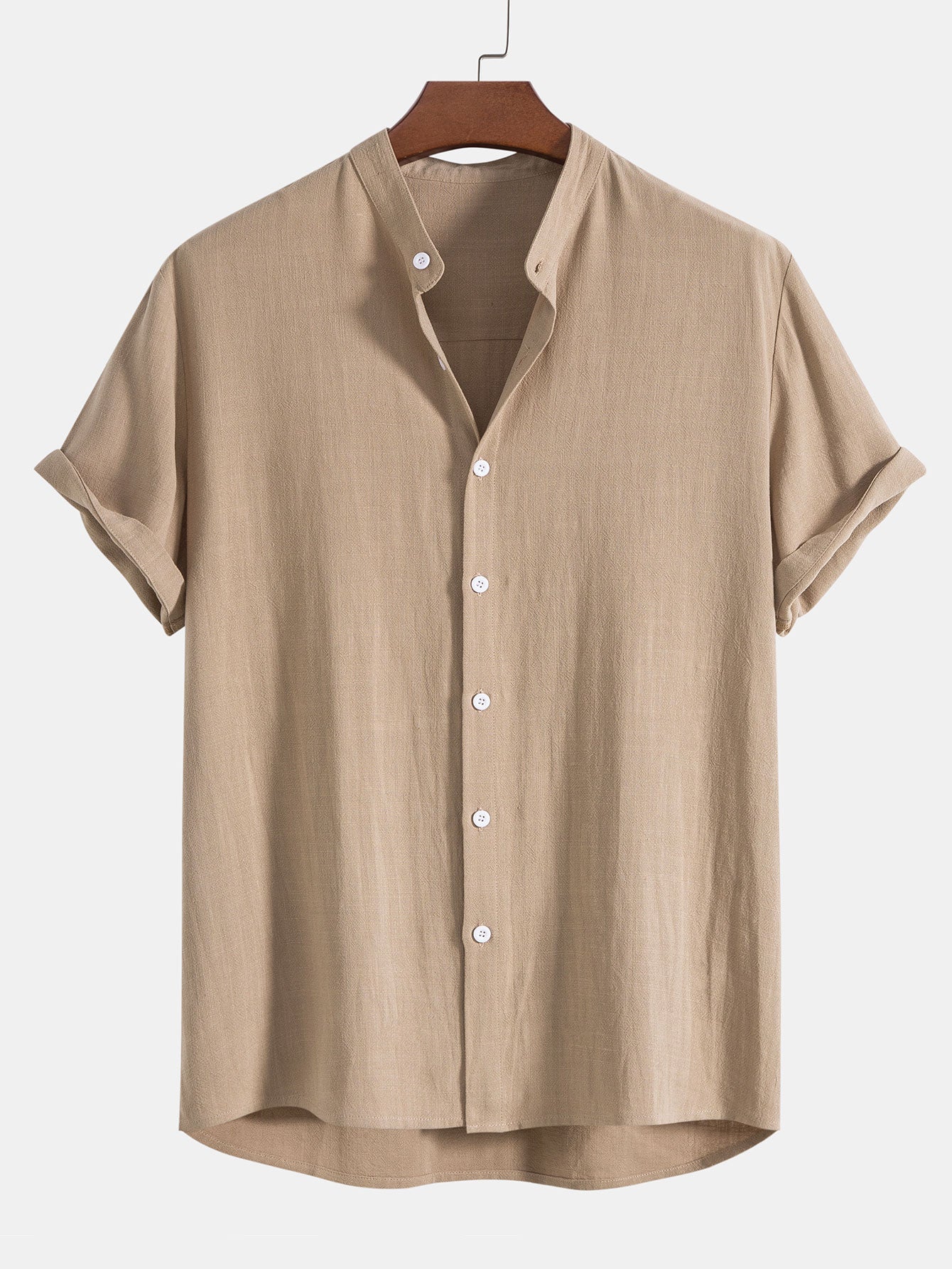 STAND COLLAR TWO PIECE SET FOR MEN