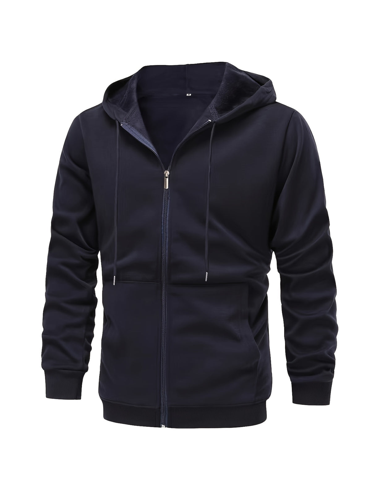 FLEECE-LINED ZIP HOODIE FOR MEN