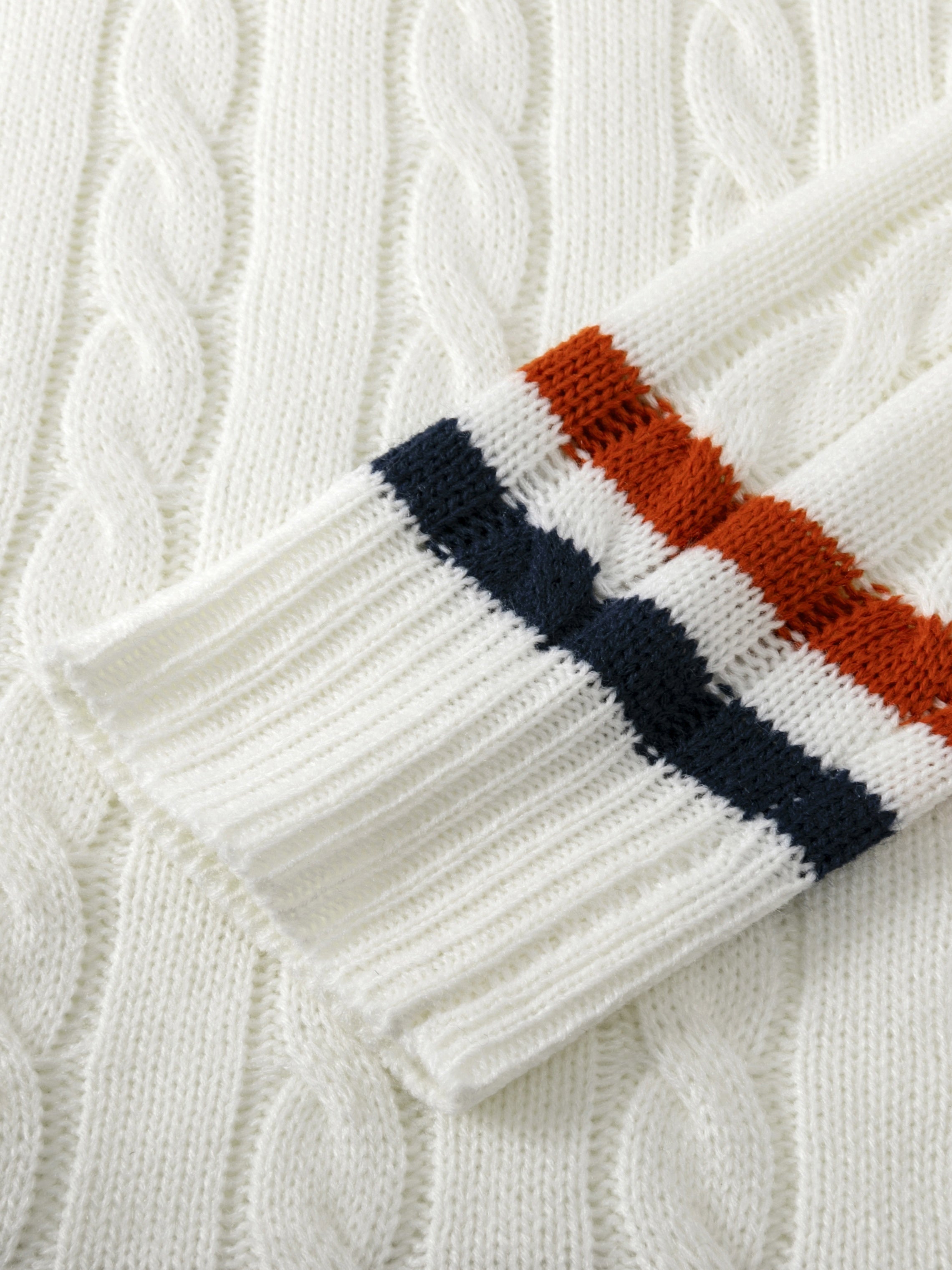 PREPPY V-NECK SWEATER FOR MEN