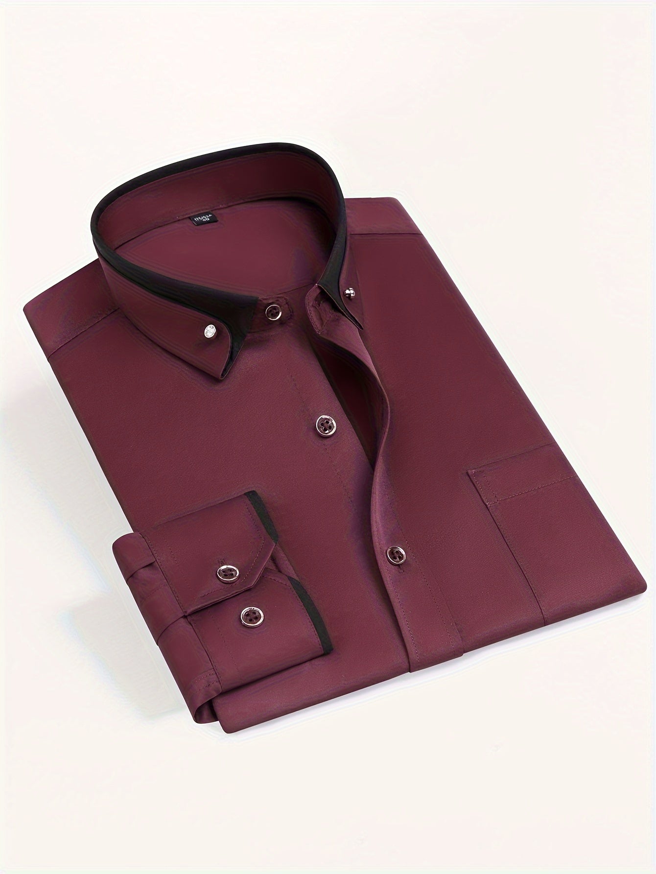 CONTRAST COLLAR SHIRT FOR MEN
