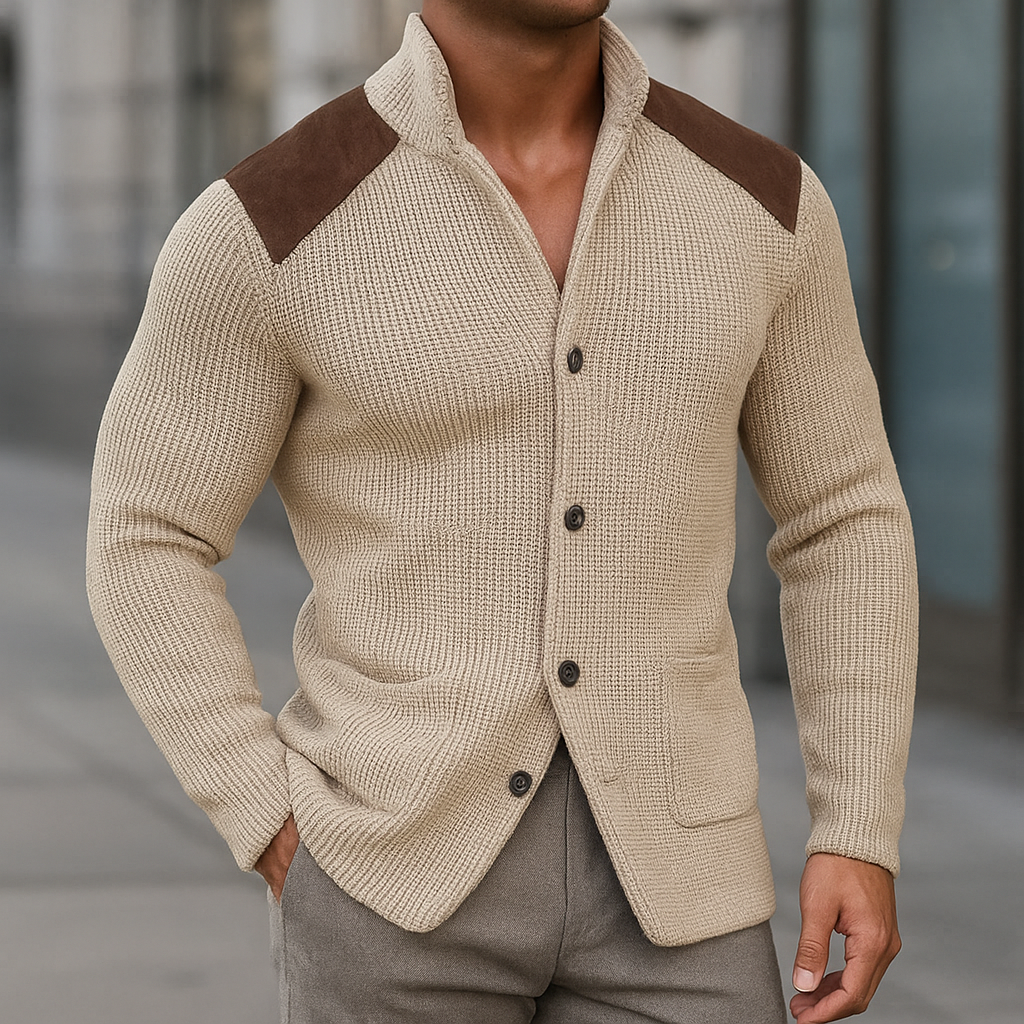 WENTWORTH LONDON | TEXTURED KNIT BLAZER FOR MEN