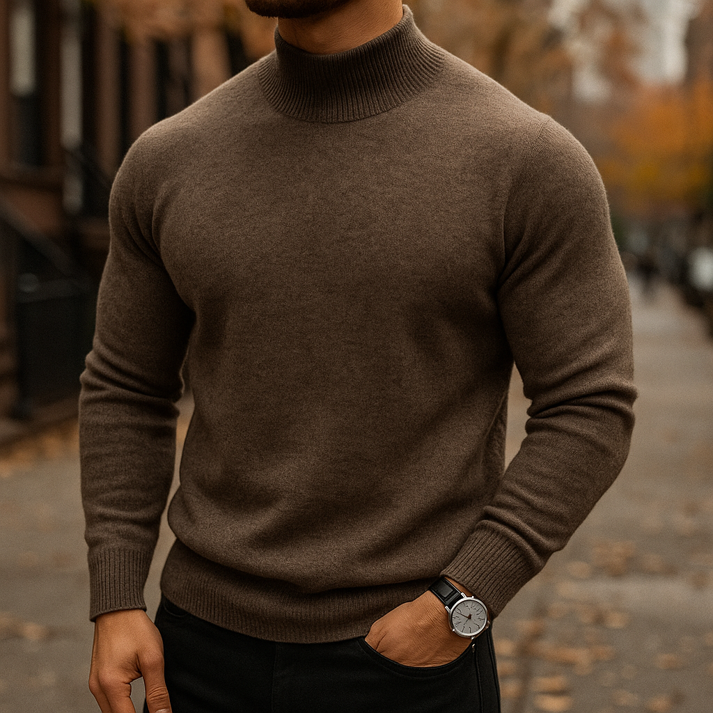 WENTWORTH LONDON | HALF-COLLAR PULLOVER FOR MEN