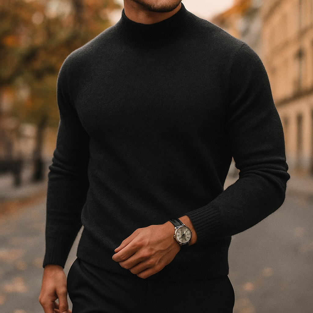 WENTWORTH LONDON | HALF-COLLAR PULLOVER FOR MEN