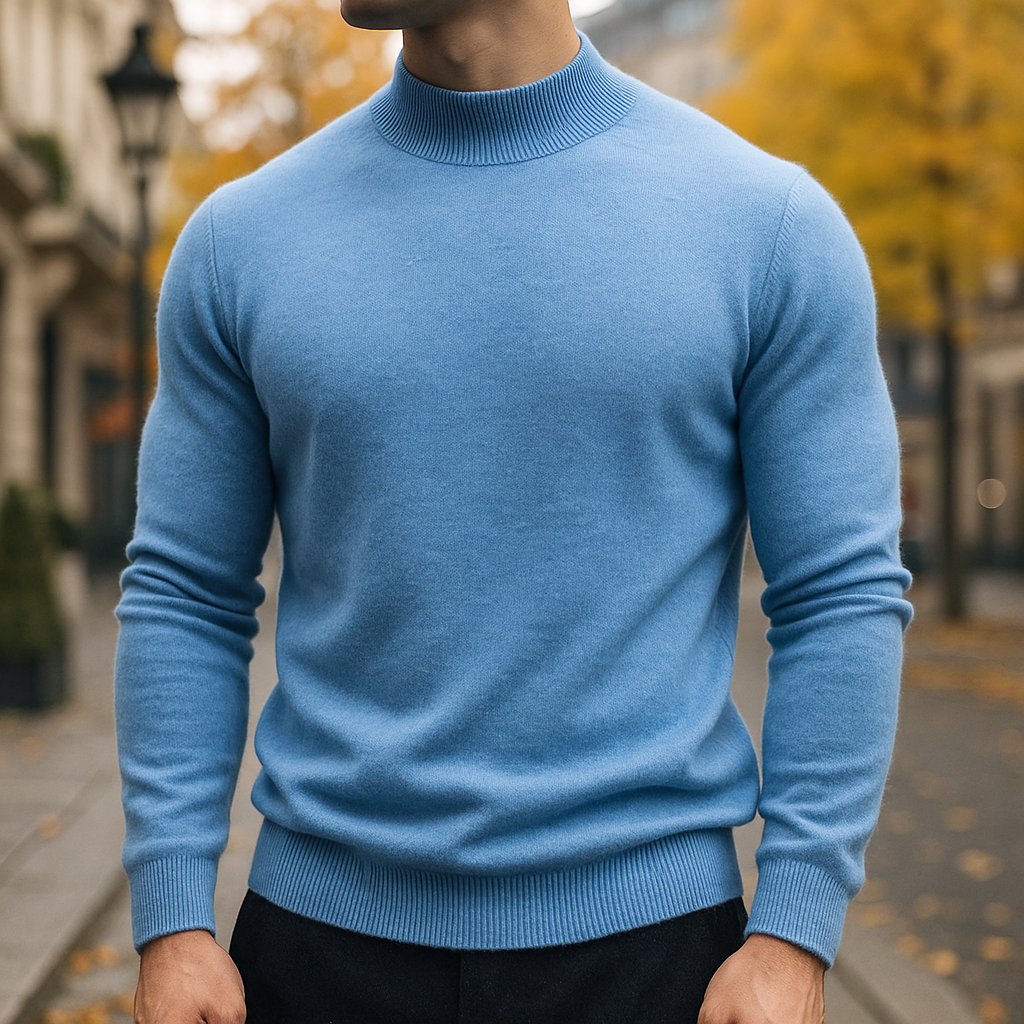 WENTWORTH LONDON | HALF-COLLAR PULLOVER FOR MEN