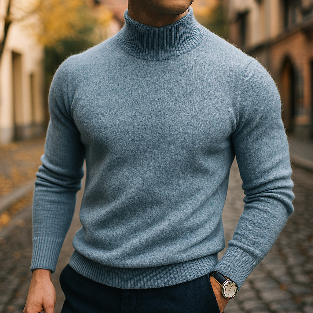 WENTWORTH LONDON | HALF-COLLAR PULLOVER FOR MEN