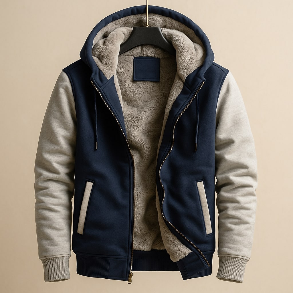 WENTWORTH LONDON | DOUBLE-LAYERED HOODED JACKET FOR MEN