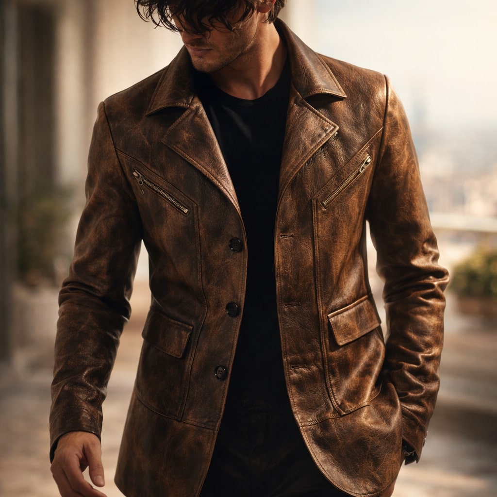 WENTWORTH LONDON | STRUCTURED PANEL JACKET FOR MEN