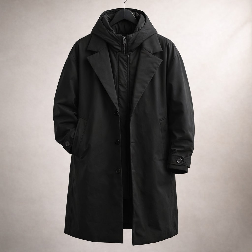 WENTWORTH LONDON | LONG OVERCOAT FOR MEN