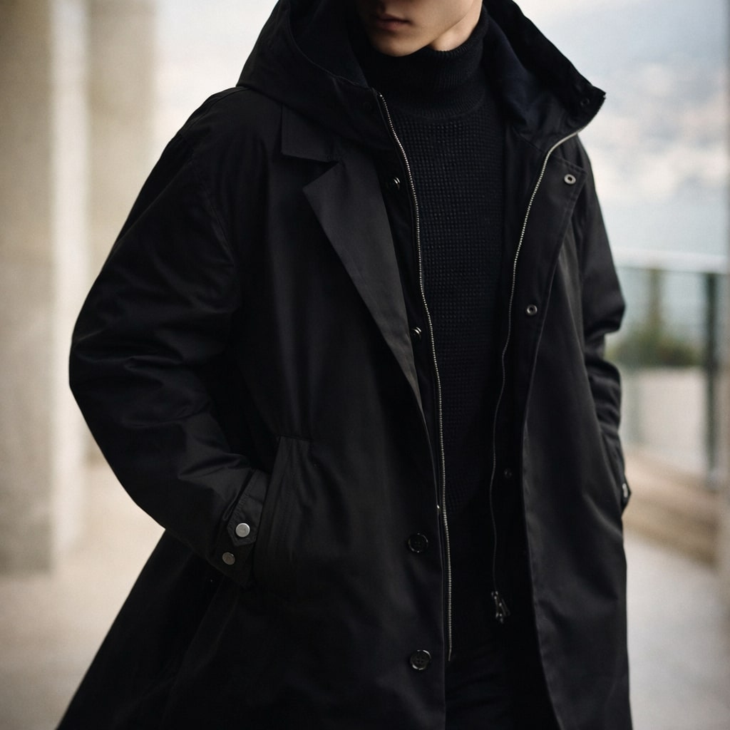 WENTWORTH LONDON | LONG OVERCOAT FOR MEN