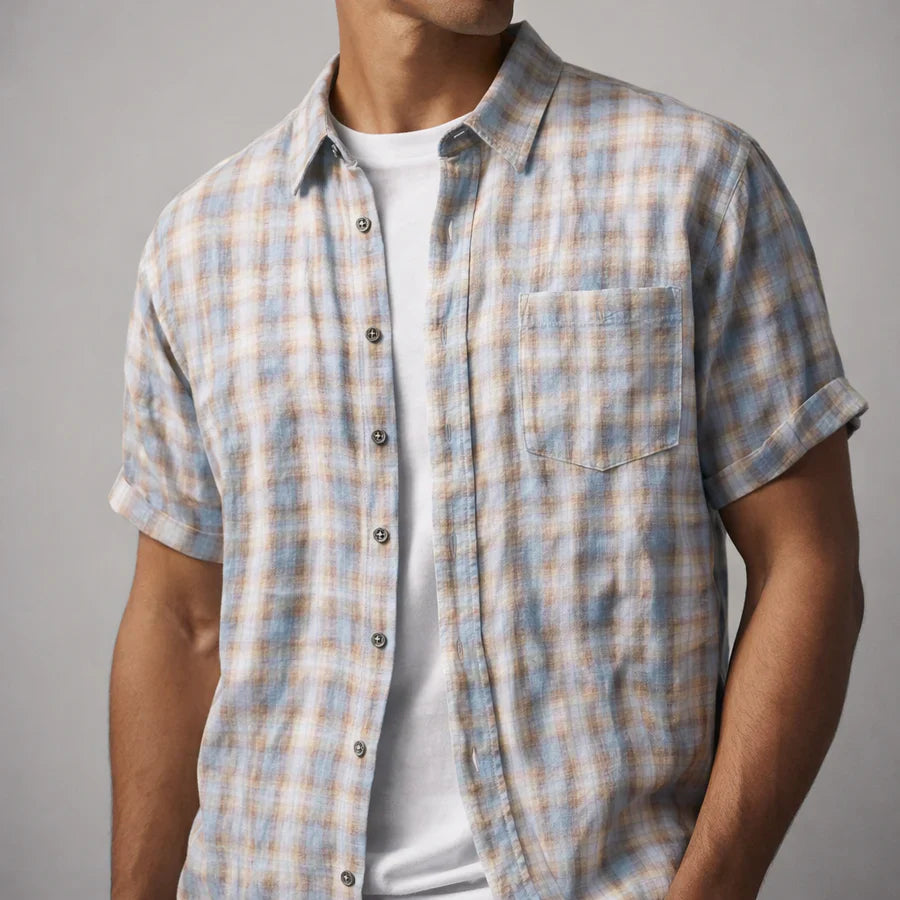 CHECKERED SHIRT FOR MEN