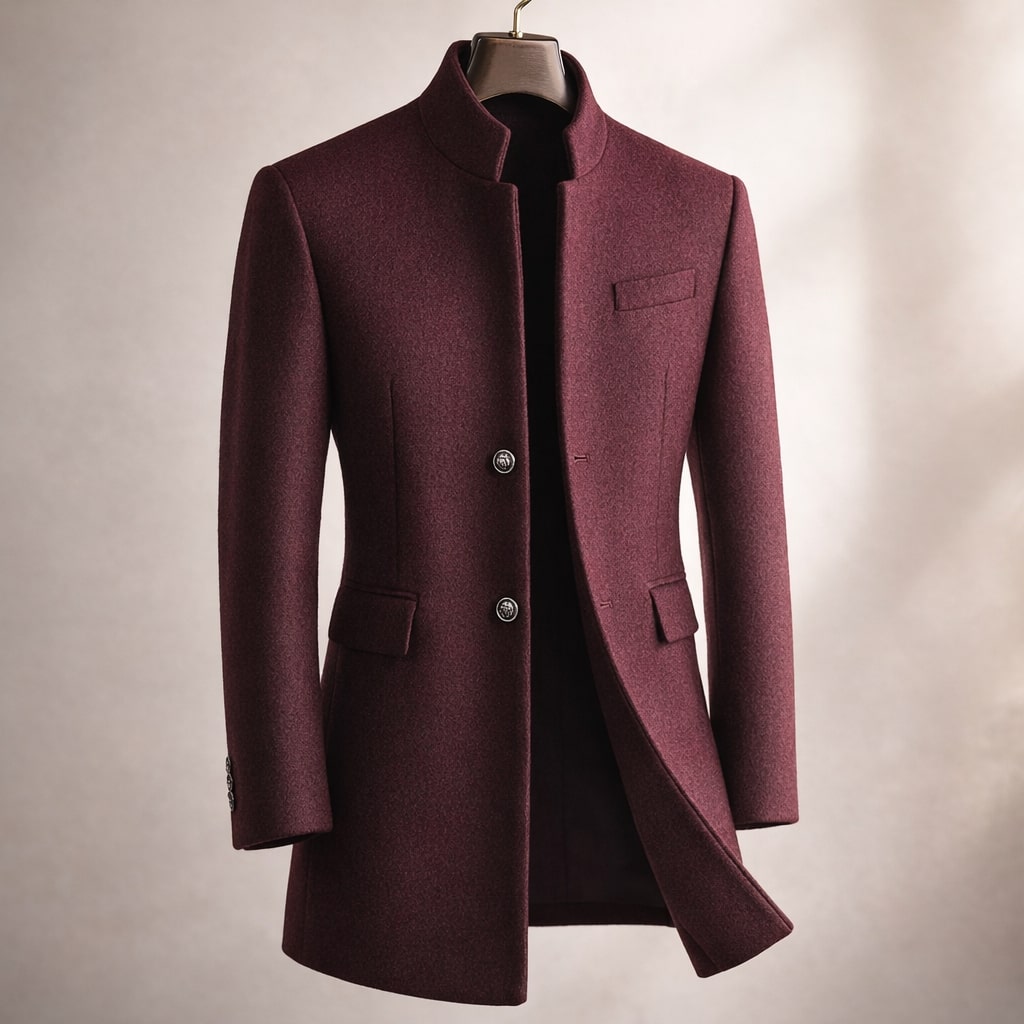WENTWORTH LONDON | HIGH COLLAR COAT FOR MEN