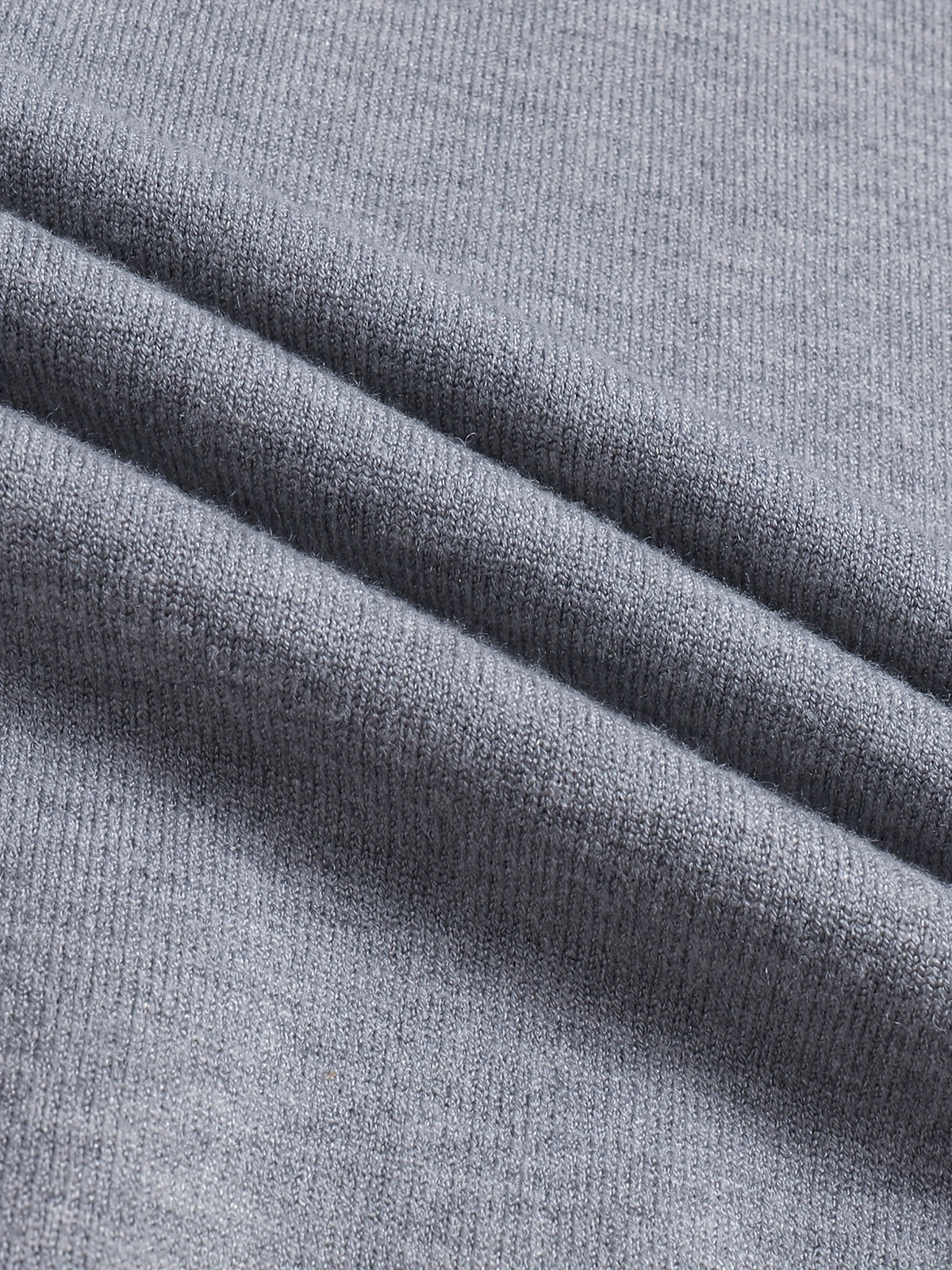 RIB KNIT HIGH NECK SWEATER FOR MEN