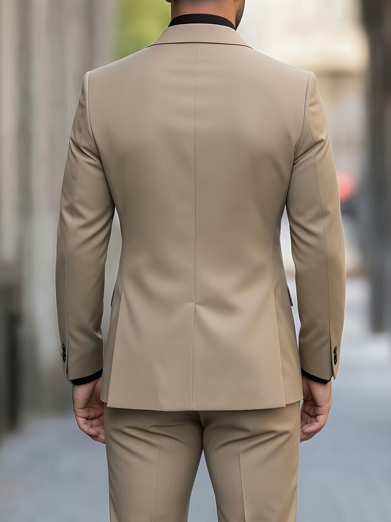 POLYESTER SUIT SET FOR MEN