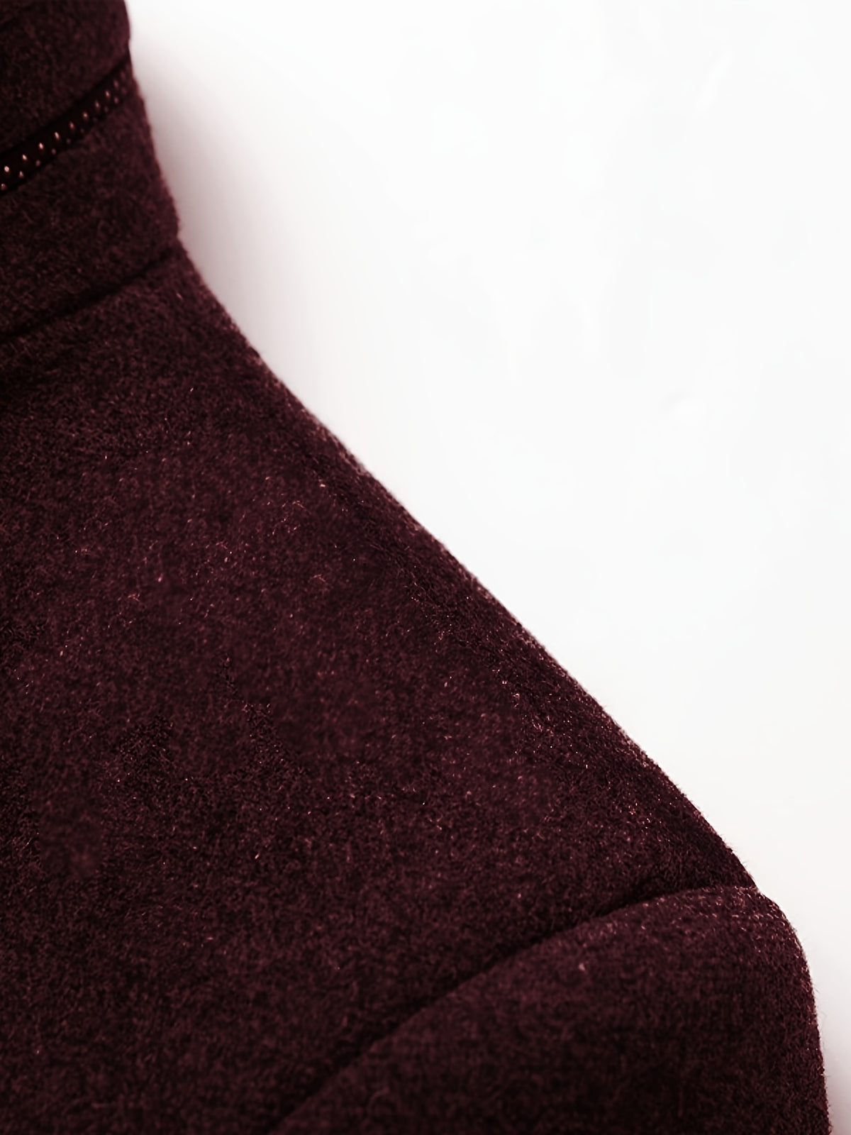 STAND COLLAR TWEED JACKET FOR MEN