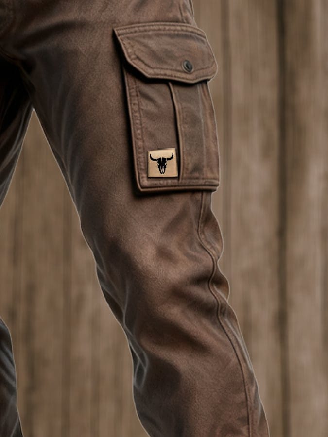 WENTWORTH LONDON | UTILITY CARGO TROUSERS FOR MEN