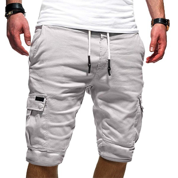 MULTI-POCKET CARGO SHORTS FOR MEN